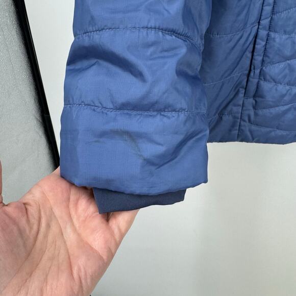 Columbia Omni Heat Puffer Jacket Womens 2X Blue Full Zip Pockets Outdoor Ski - Picture 9 of 10